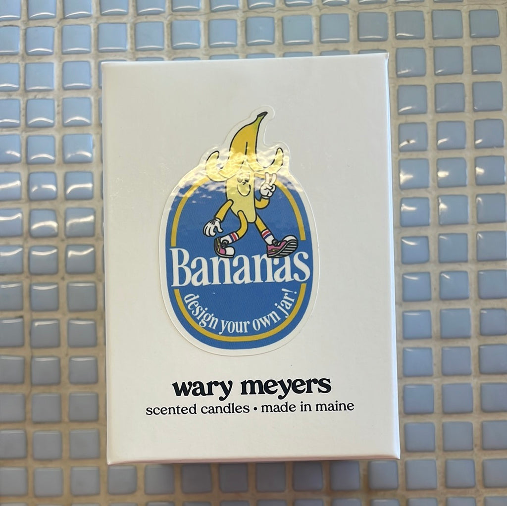 Wary meyers bananas candle