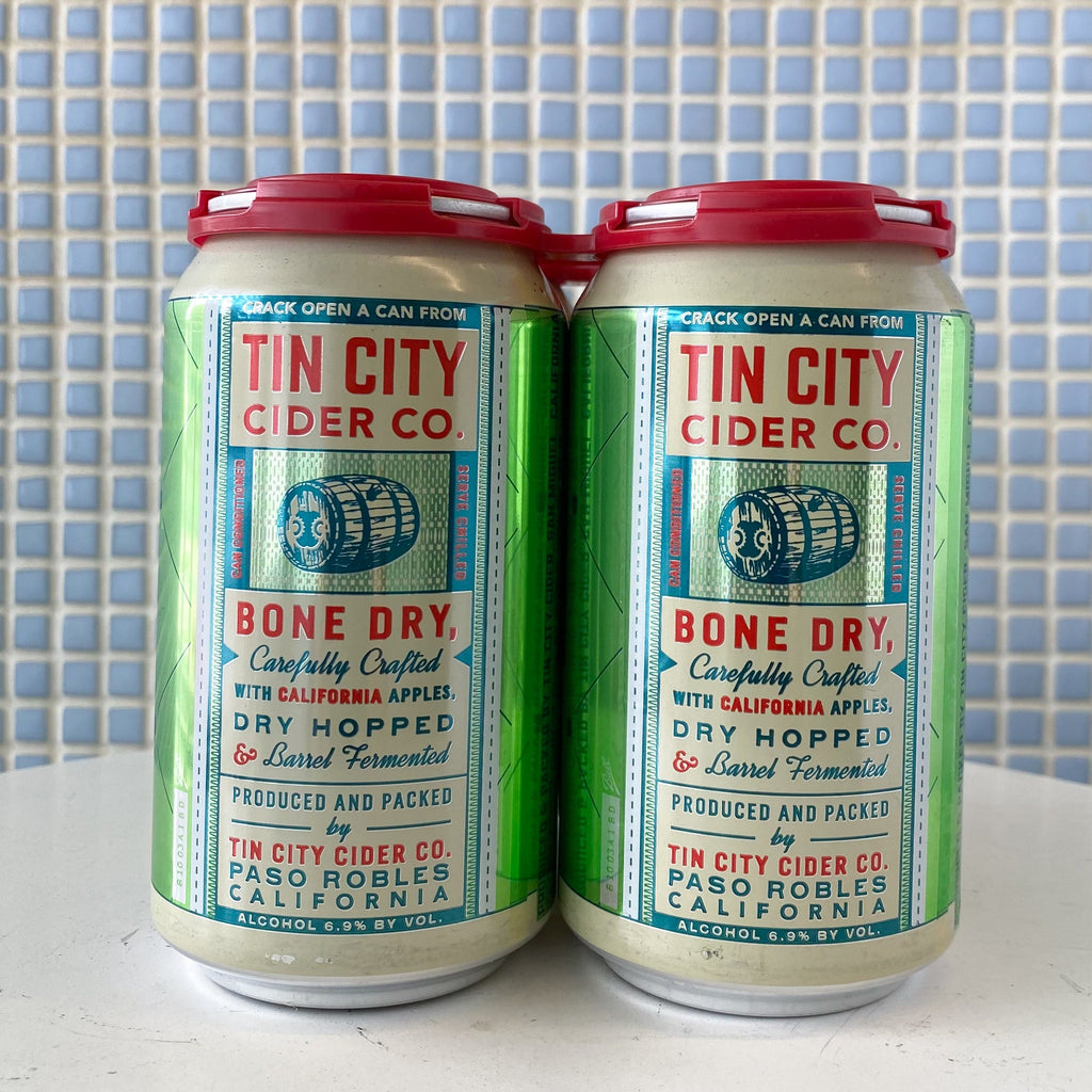 tin city original dry hopped cider - single can