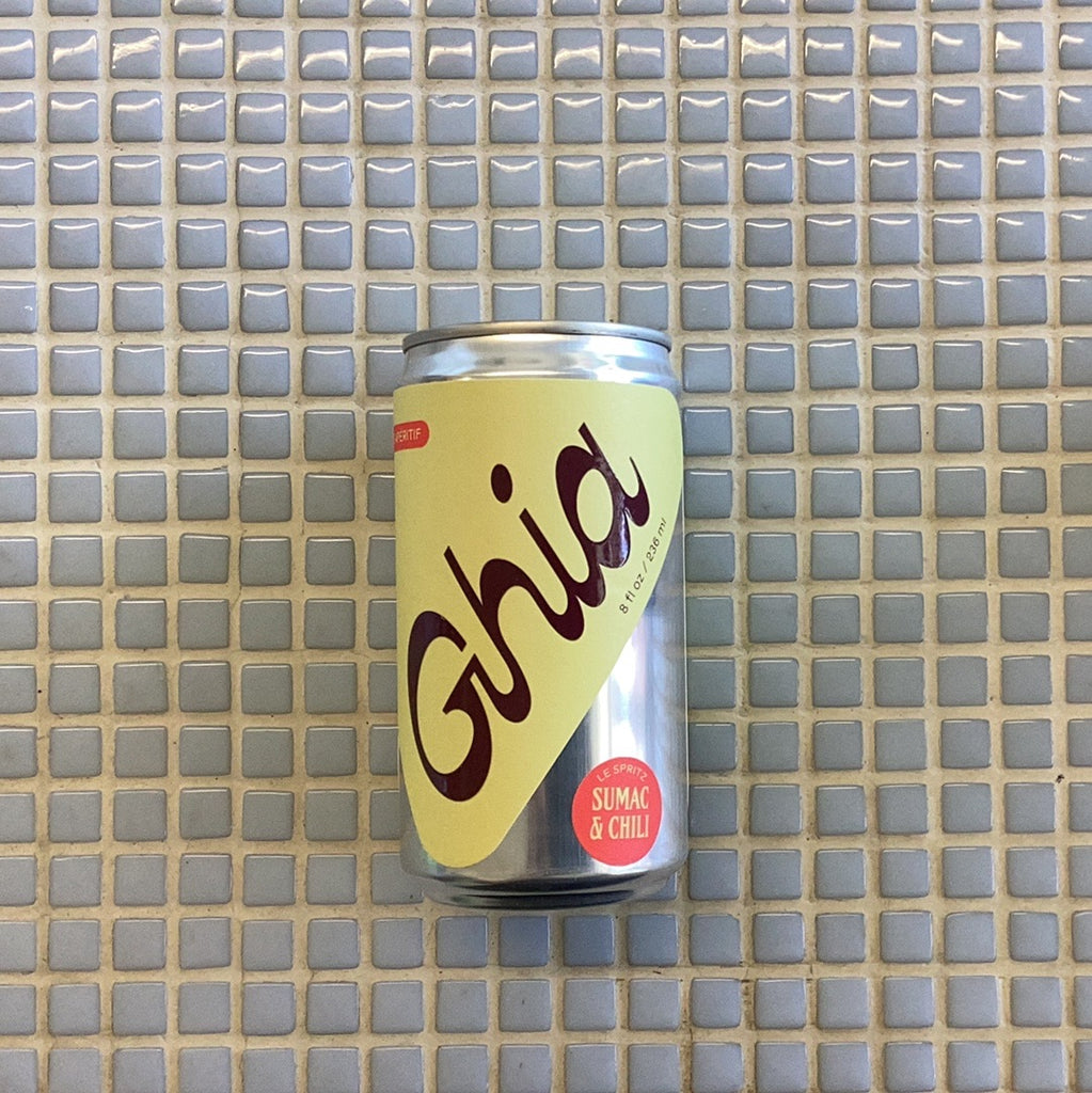 ghia non alcoholic aperitif  sumac & chili single can