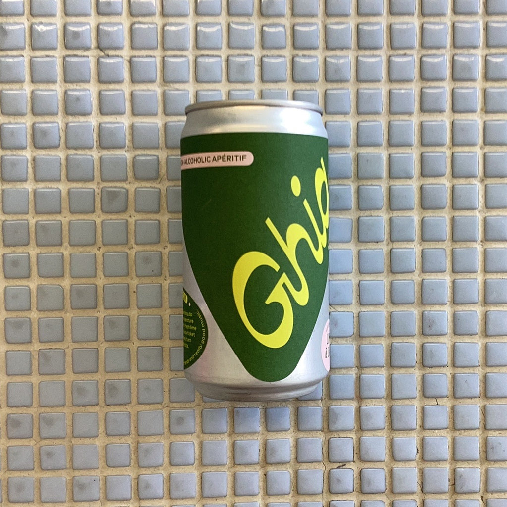 ghia non alcoholic aperitif  lime & salt single can