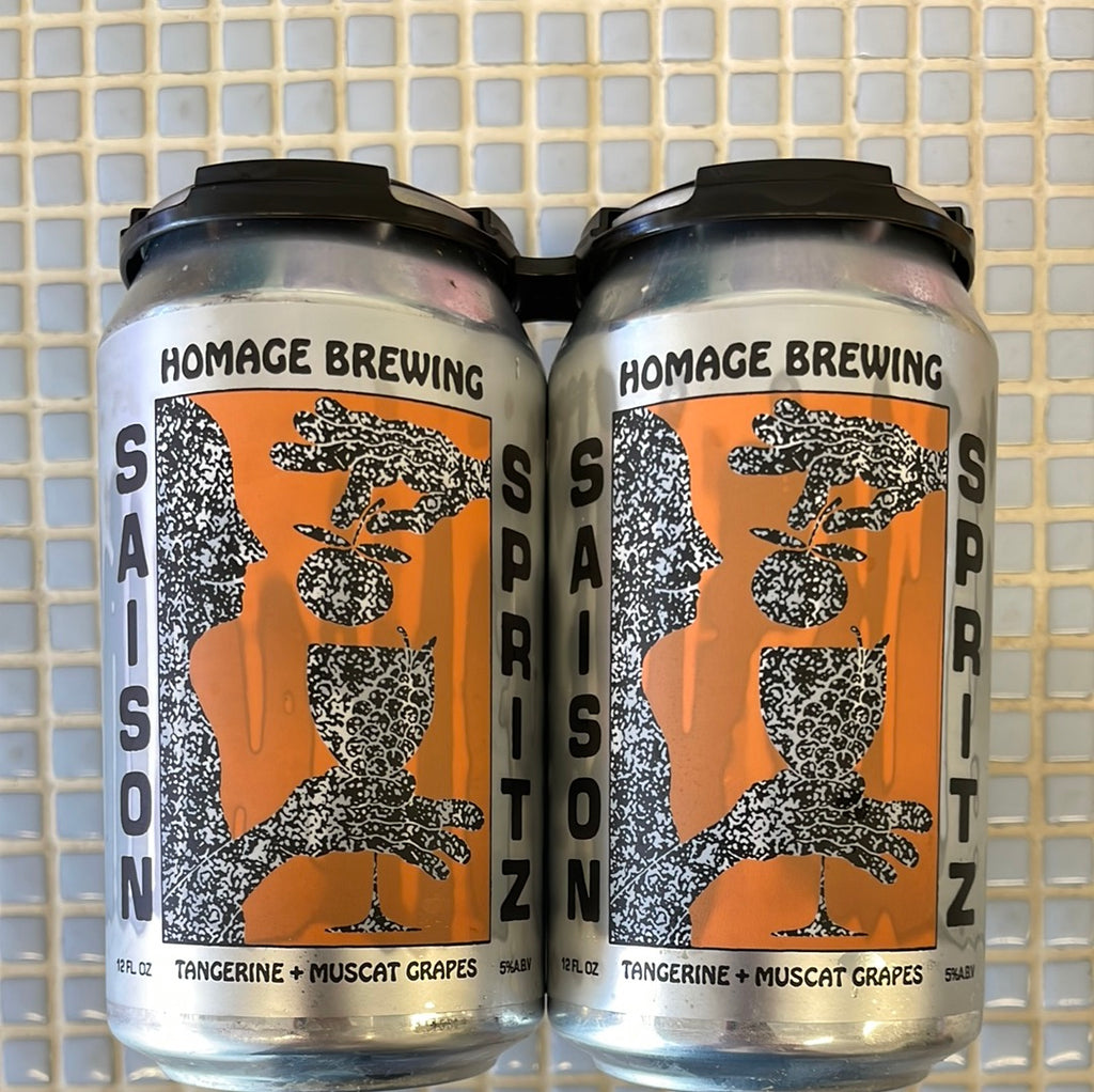 homage saison spritz 12oz 4pk