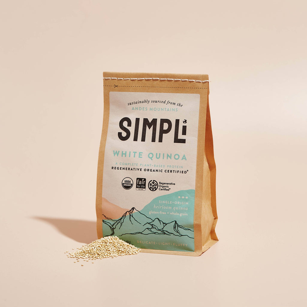 simpli organic white quinoa