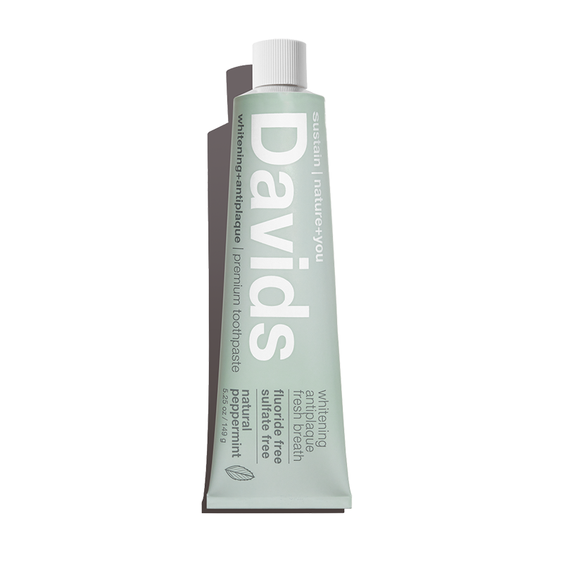davids premium toothpaste  /  peppermint