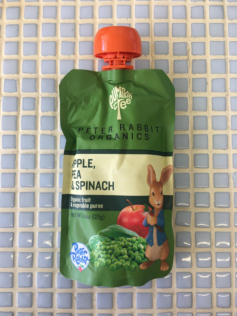 peter rabbit apple pea & spinach puree