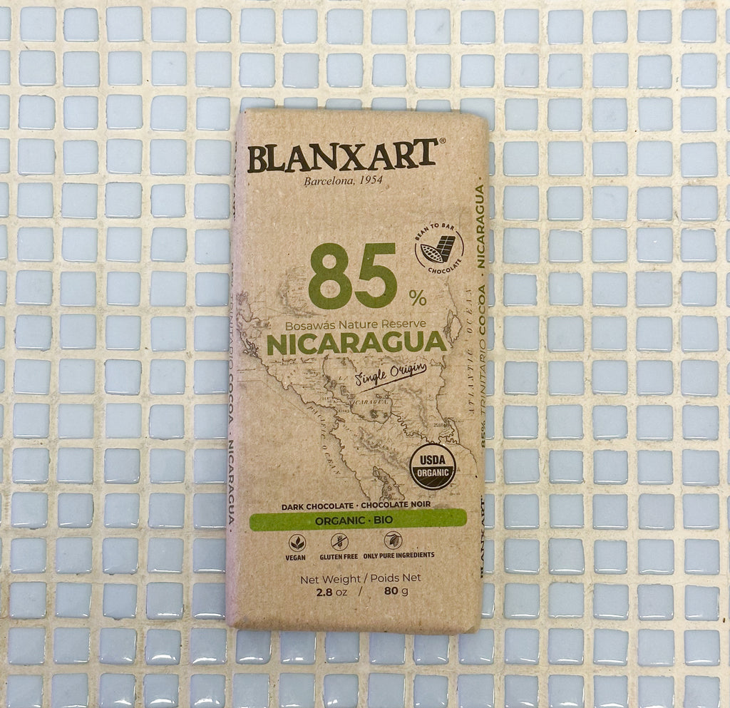 blanxart 85% Nicaragua dark chocolate