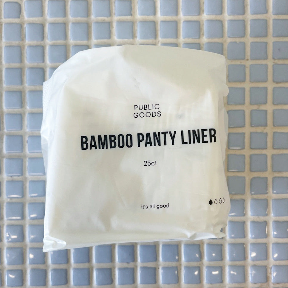 bamboo panty liners