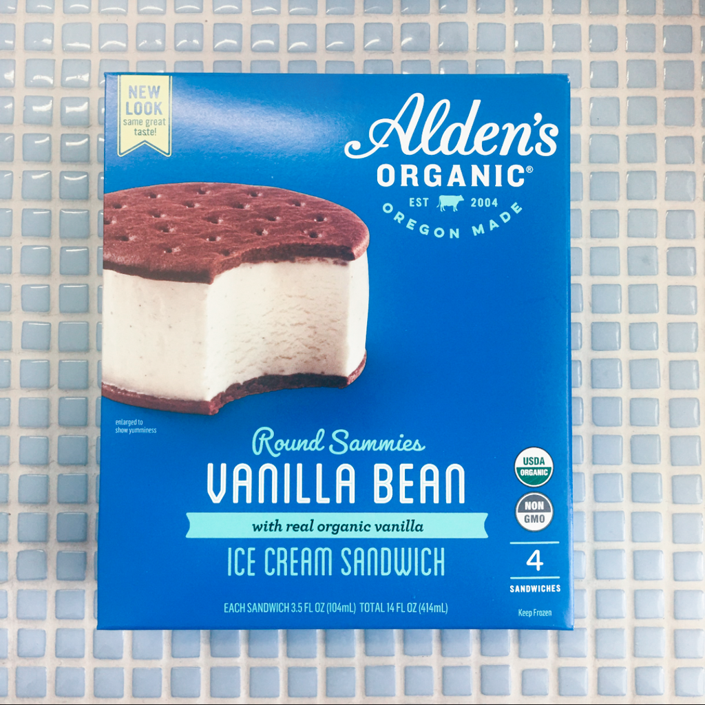 aldens ice cream sandwich vanilla