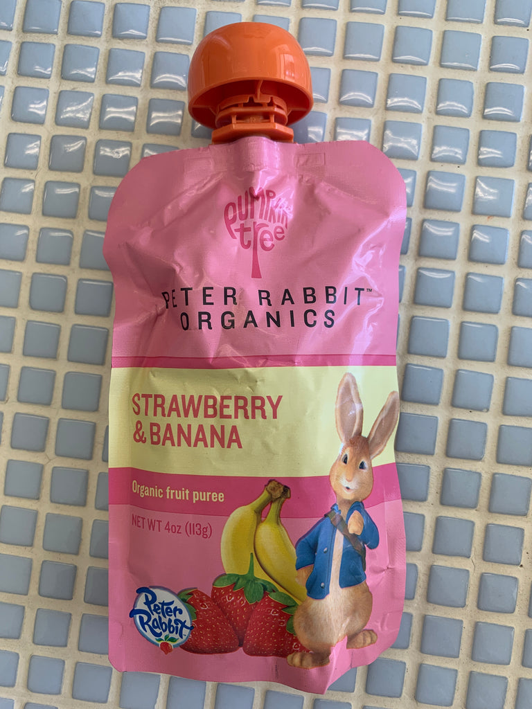 peter rabbit strawberry banana puree