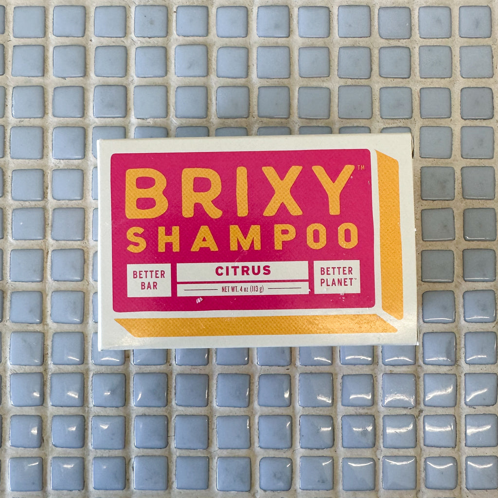 brixy citrus shampoo bar
