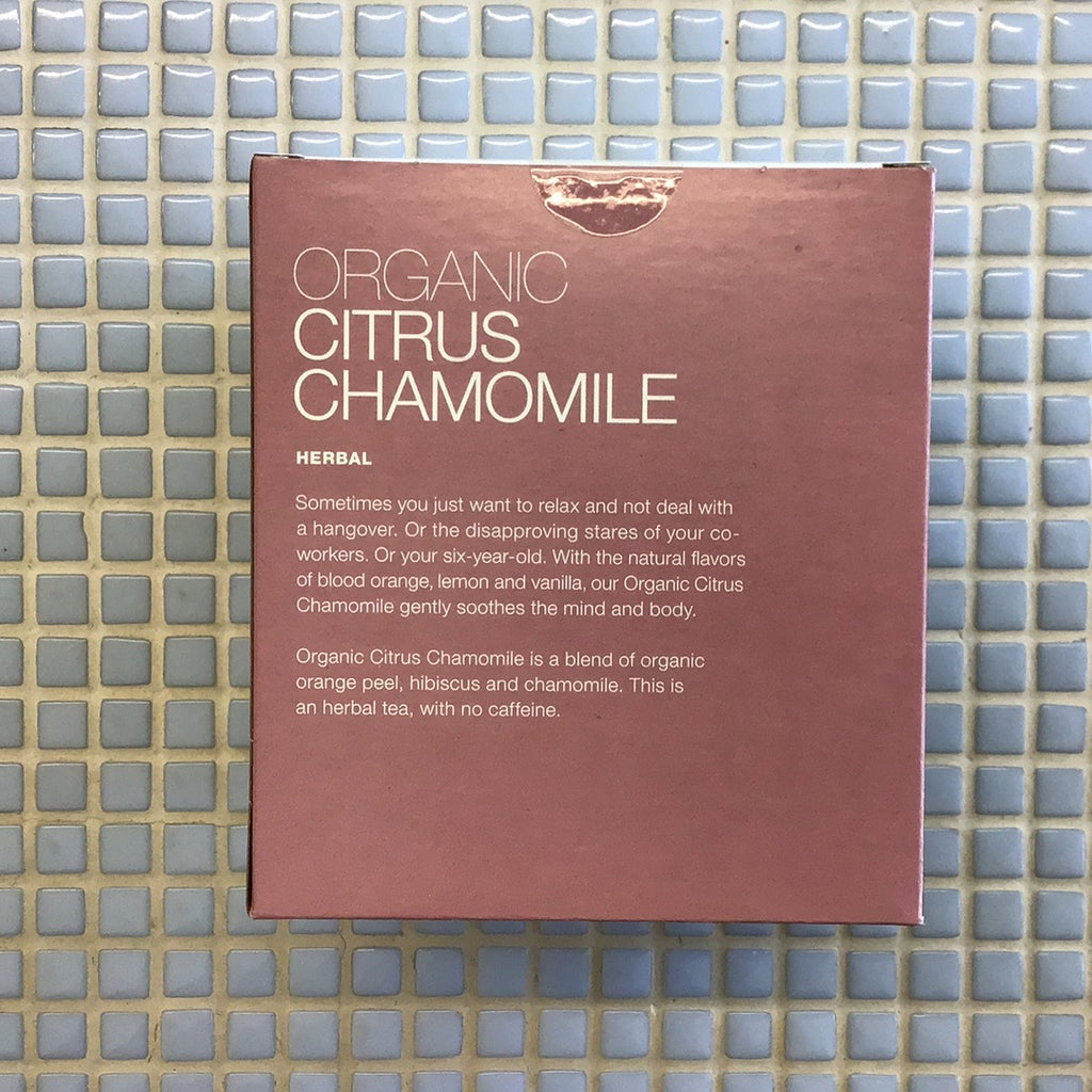 lamill organic citrus chamomile tea bags