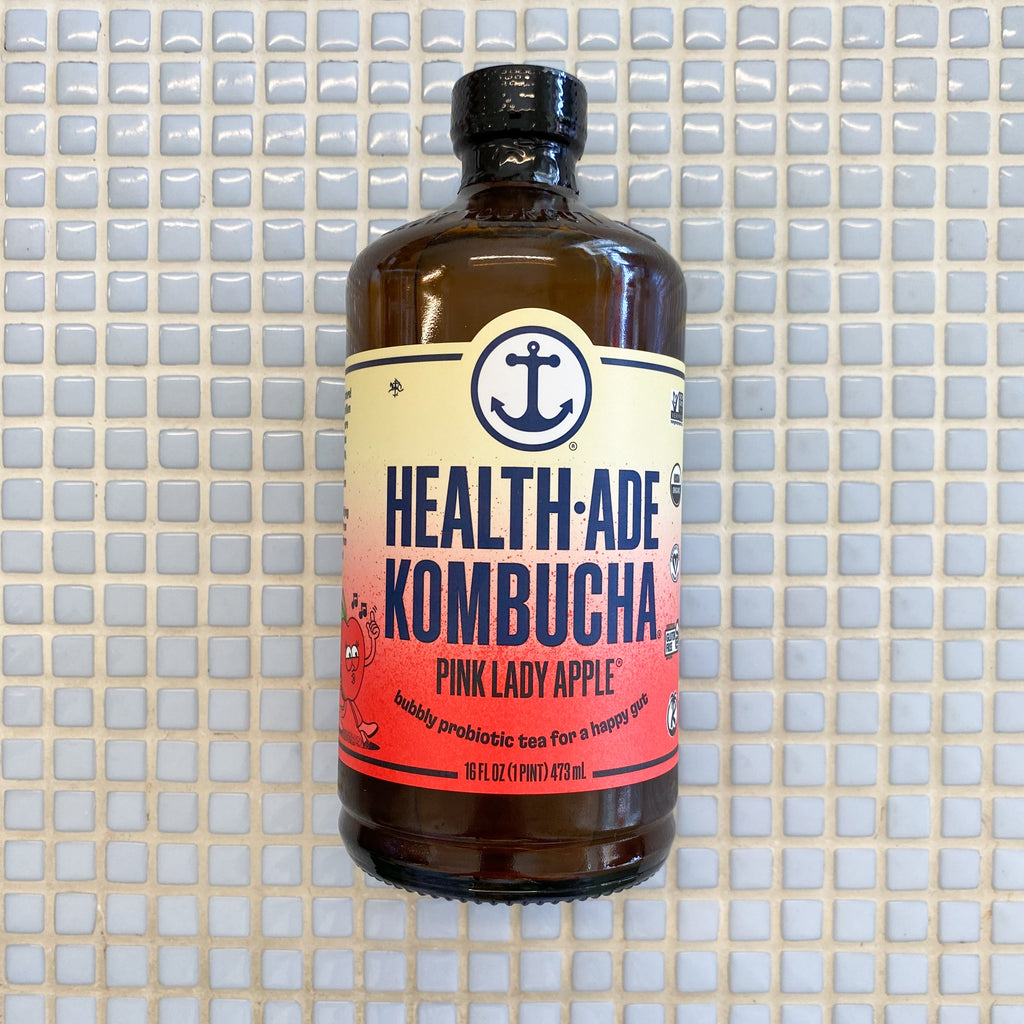 healthade pink lady apple kombucha