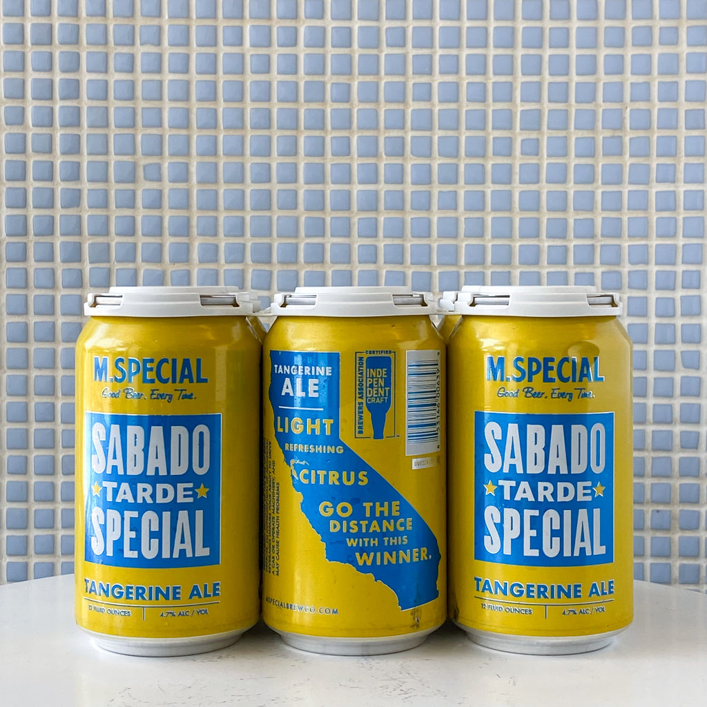 m. special sabado tarde special tangerine ale 12oz 6pk
