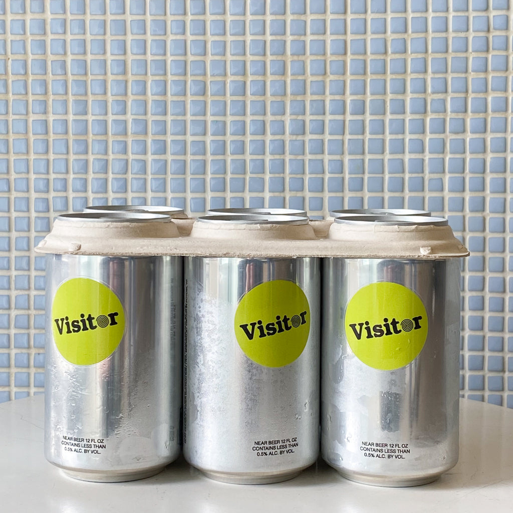 visitor non-alcoholic ‘near beer’ 6pk