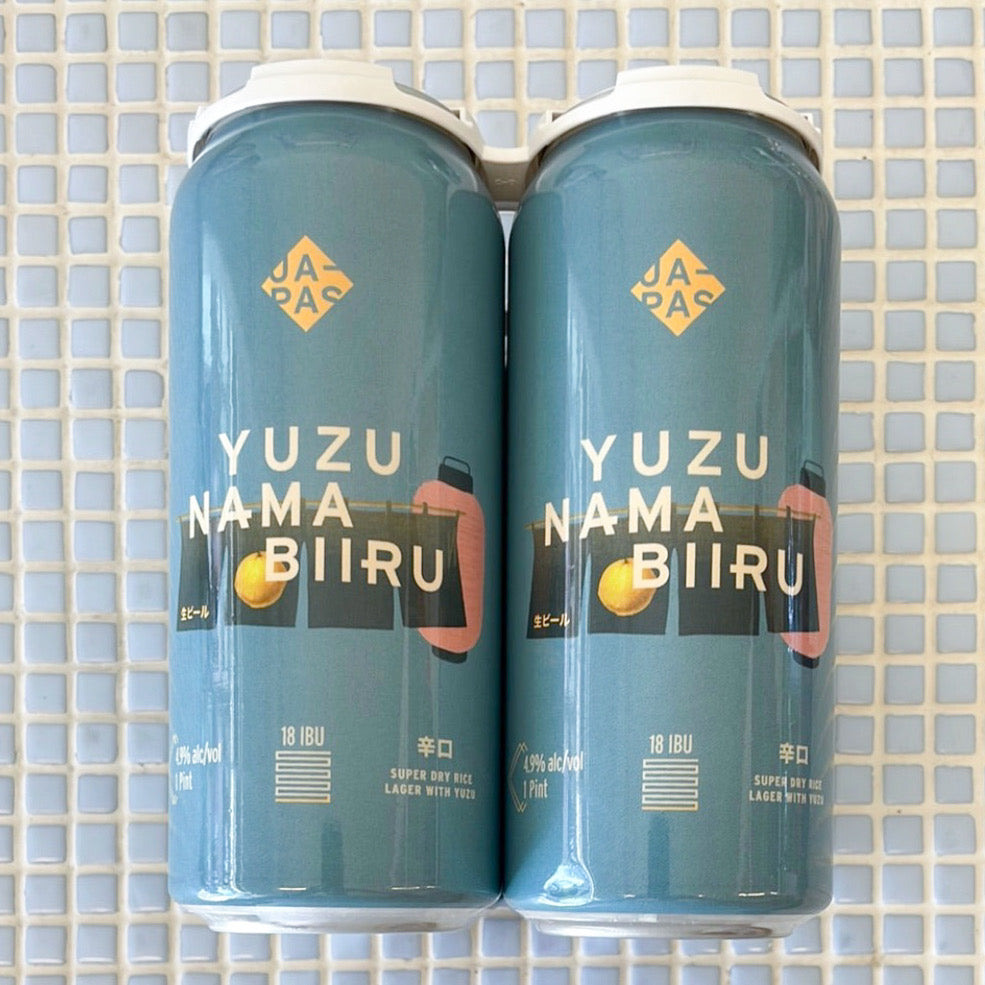 japas nama biiru yuzu 16oz 4pk