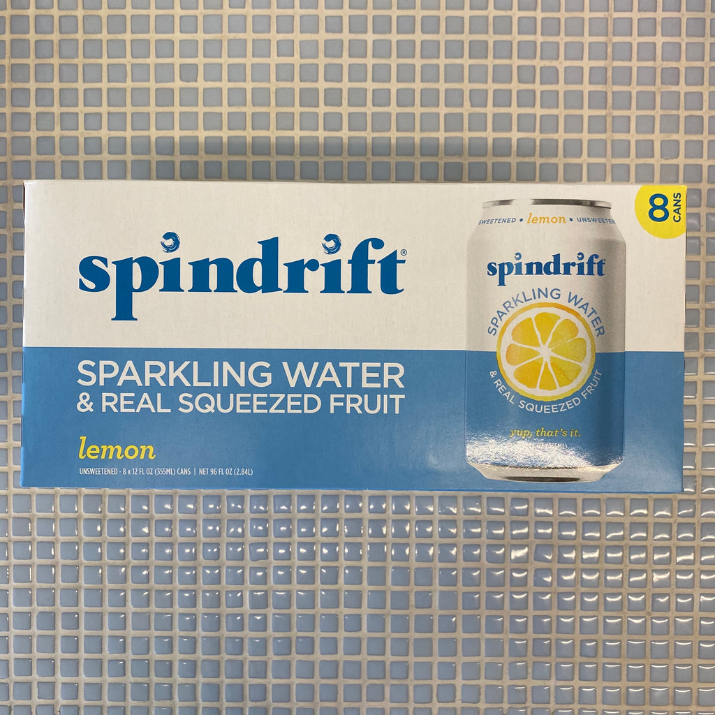 spindrift lemon 8 pack