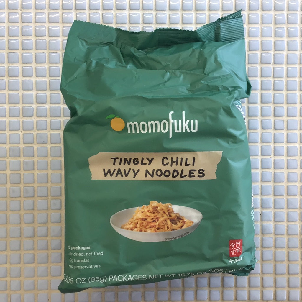 momofuku tingly chili wavy noodles 5 pack