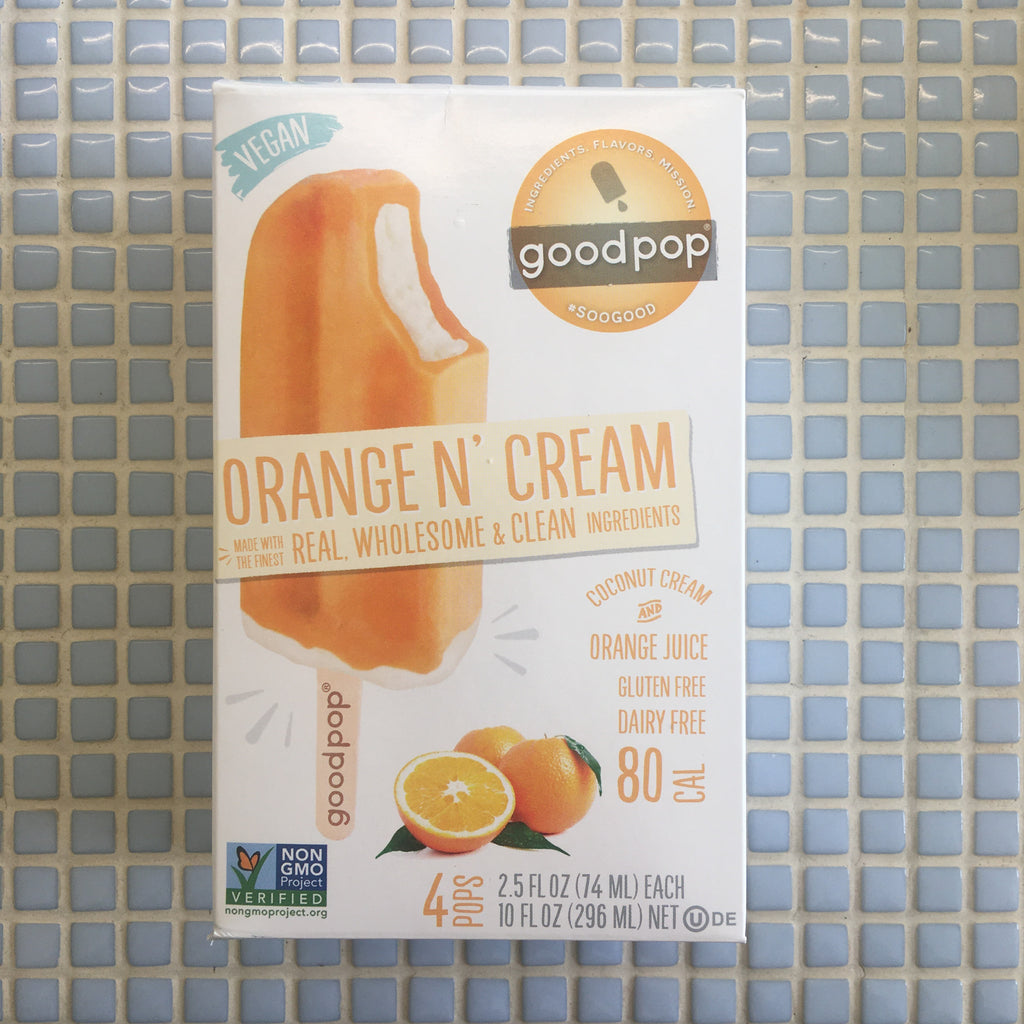 goodpop orange n cream frozen bar