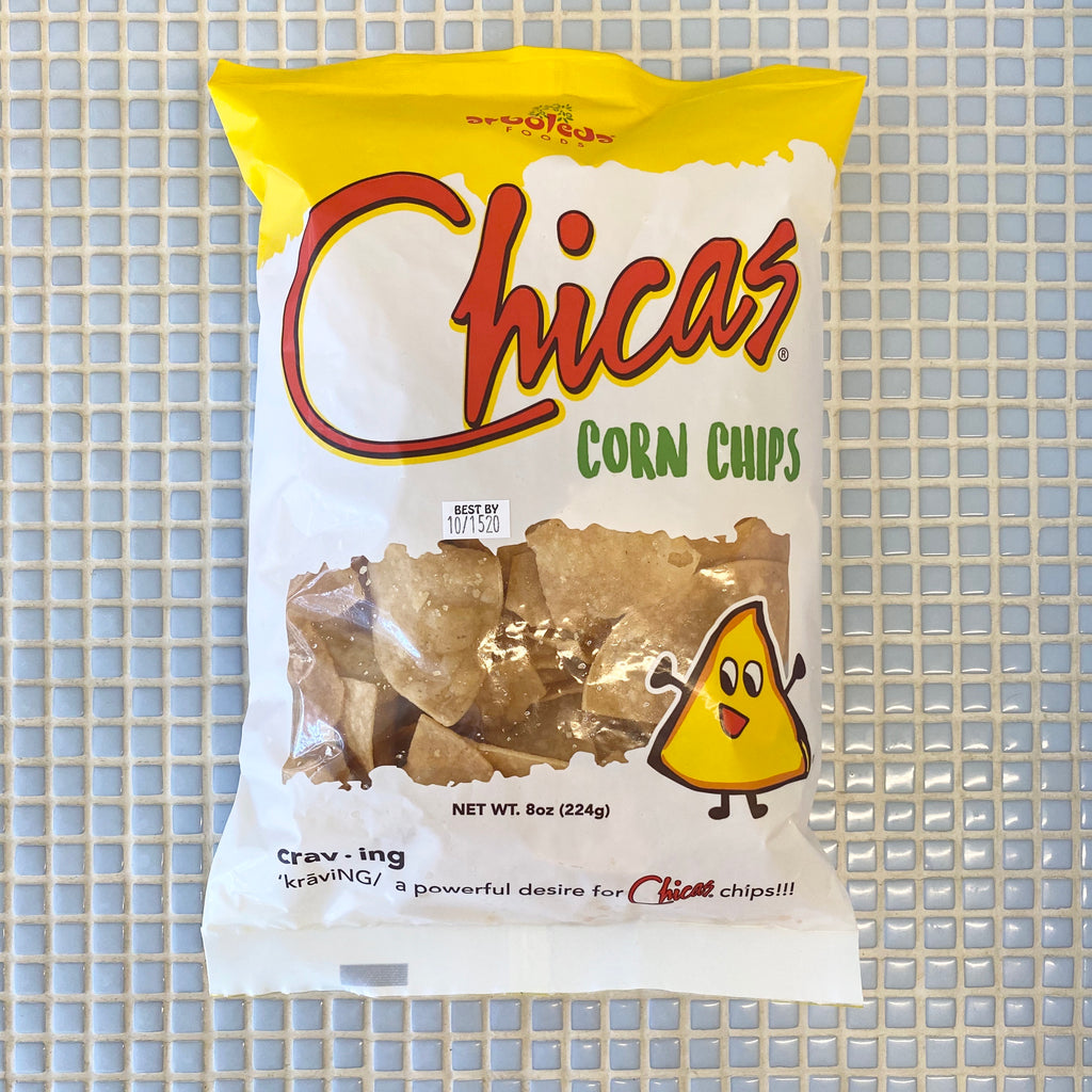chicas corn chips 8oz