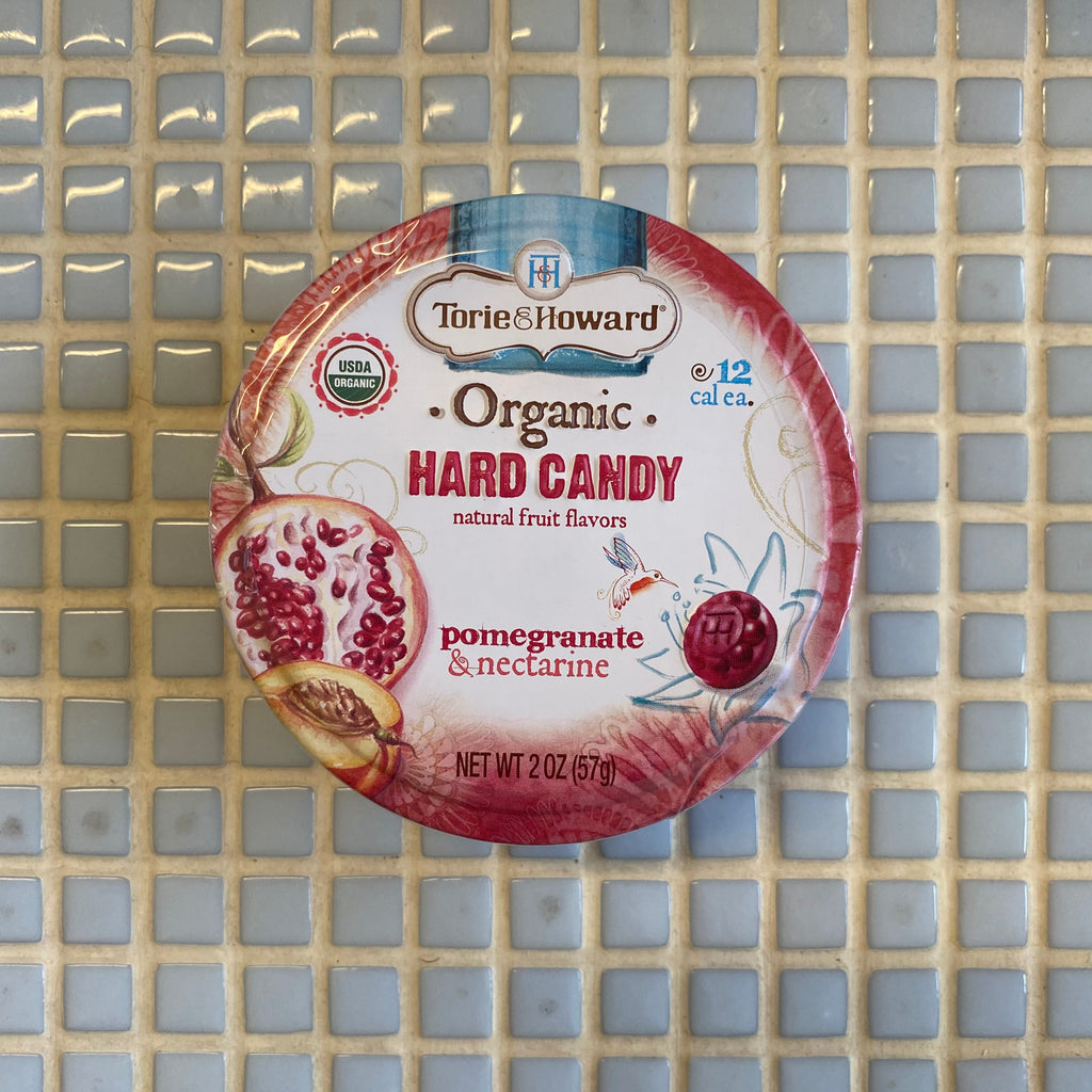 t&h organic hard candy pomegranate and nectarine