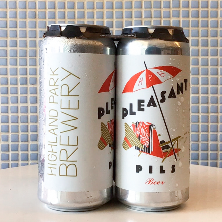 highland park brewery pleasant pils 16oz 4pk
