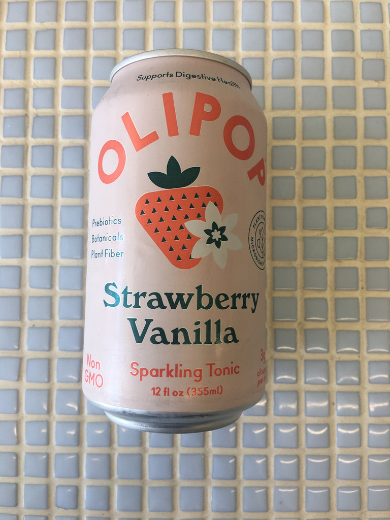 olipop strawberry vanilla soda