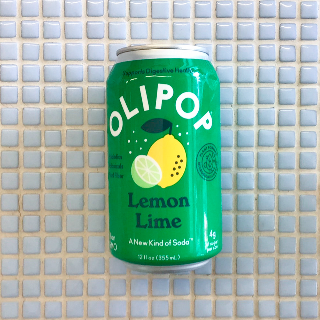 olipop lemon lime soda