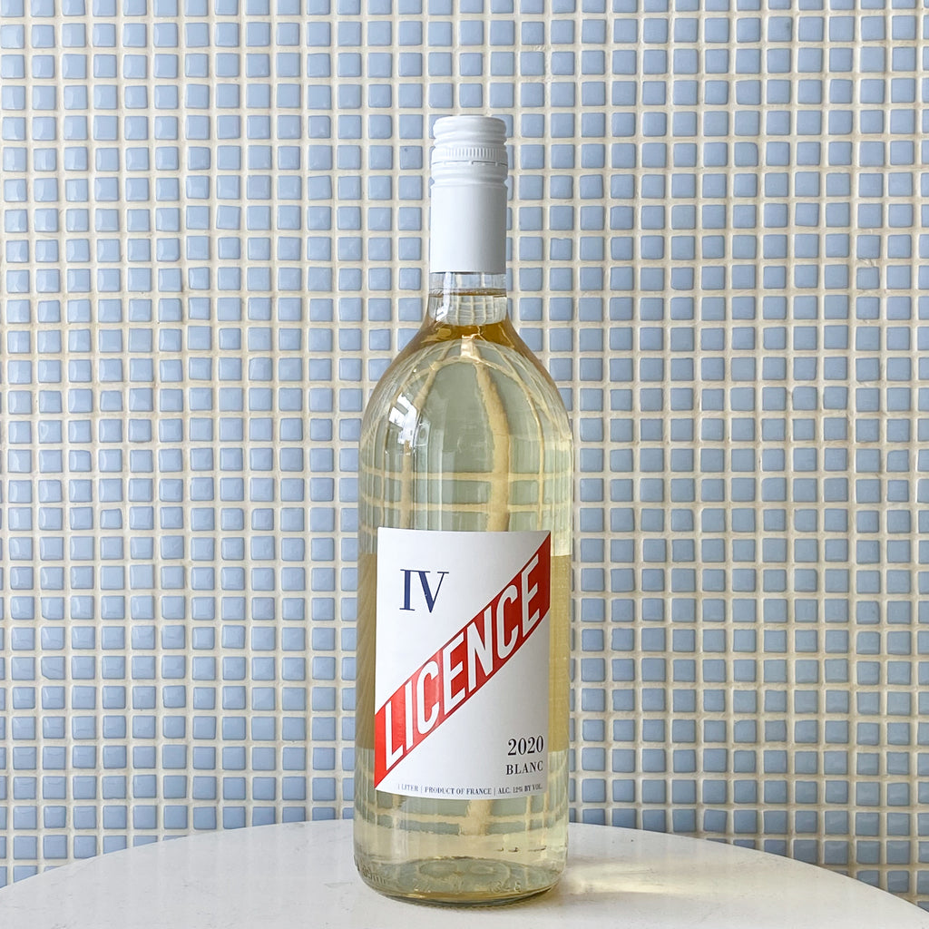 licence iv blanc 2020 1 liter wine