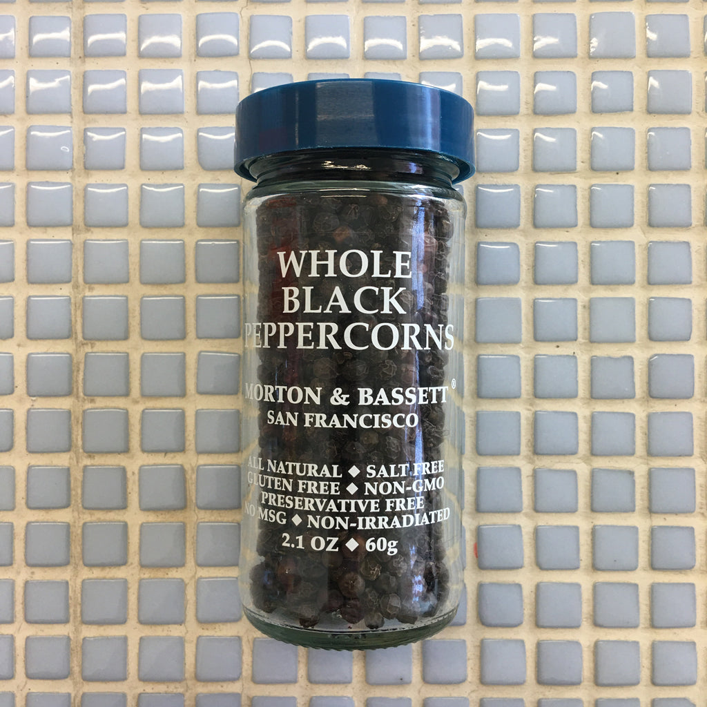 morton whole black peppercorn