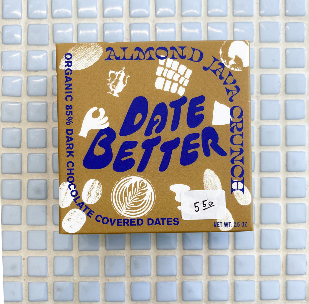 date better almond java crunch dates | SIP SNACK