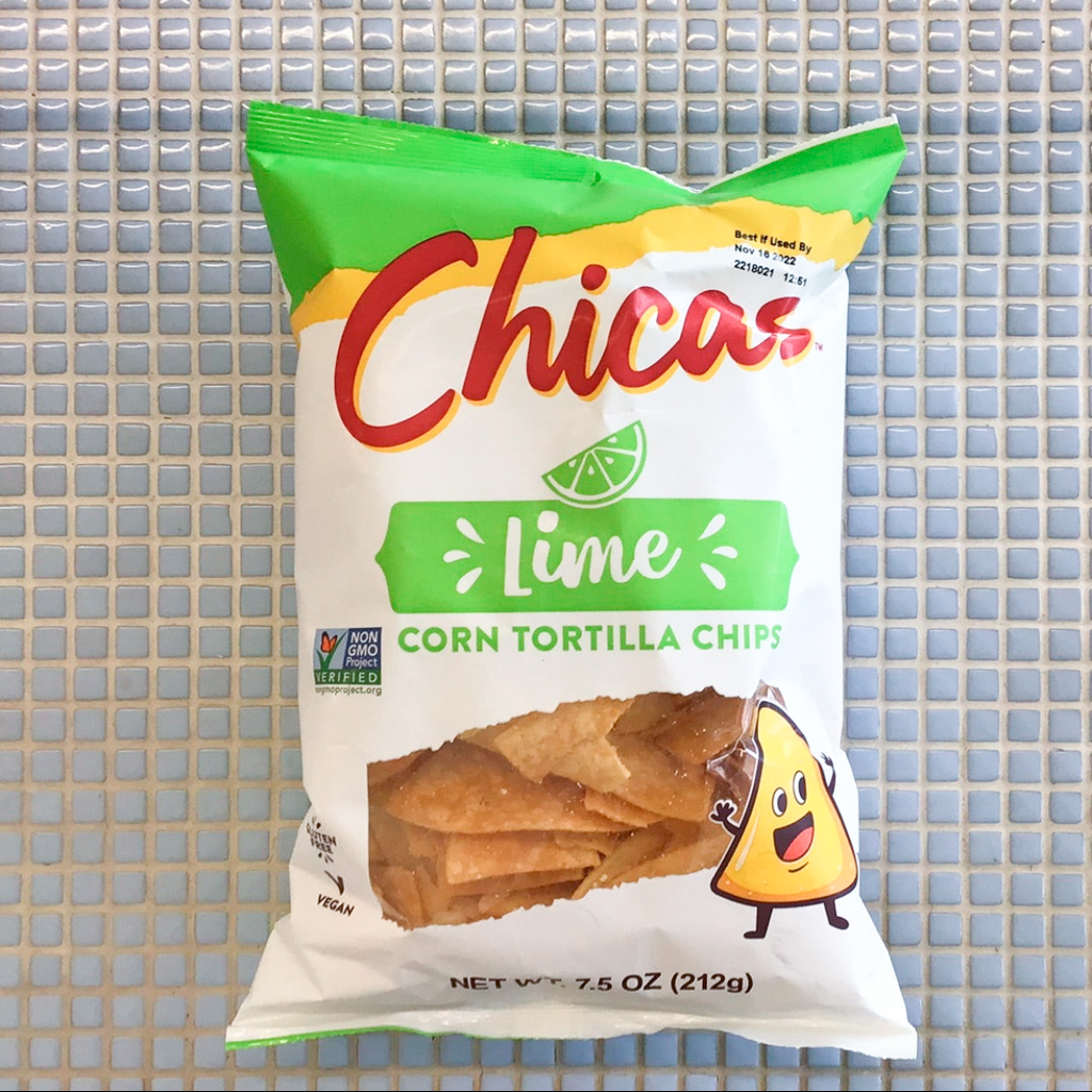 chicas lime corn chips 8oz