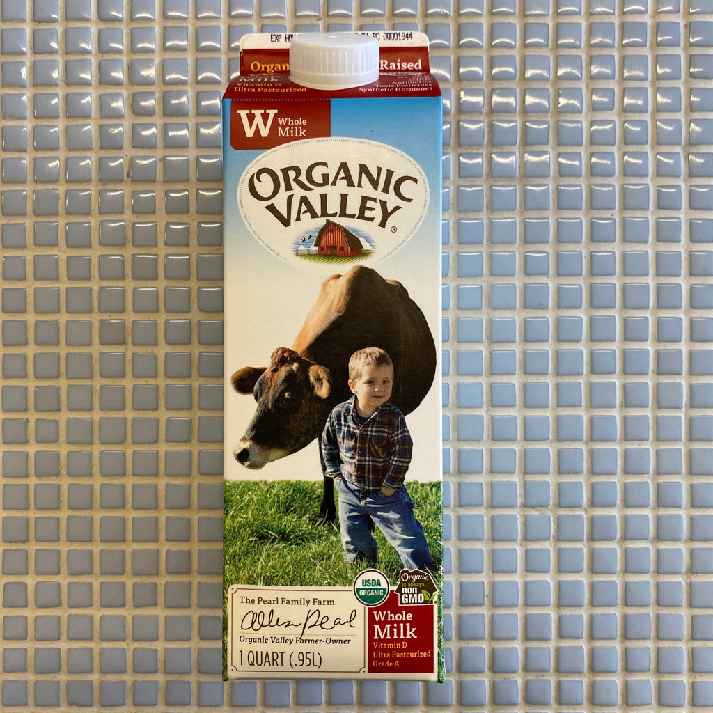 organic valley organic whole milk 32oz
