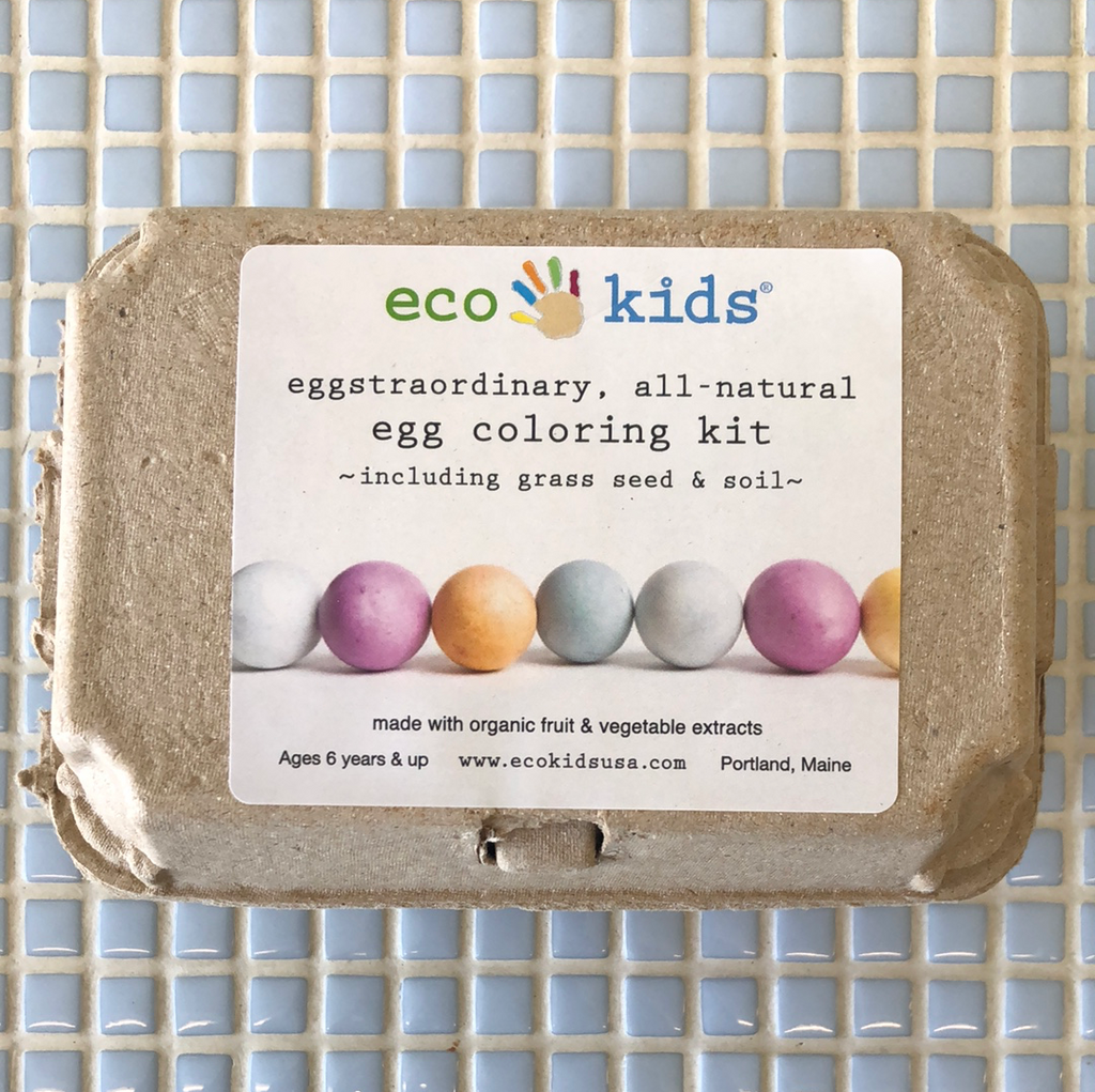 eco kids egg coloring kit