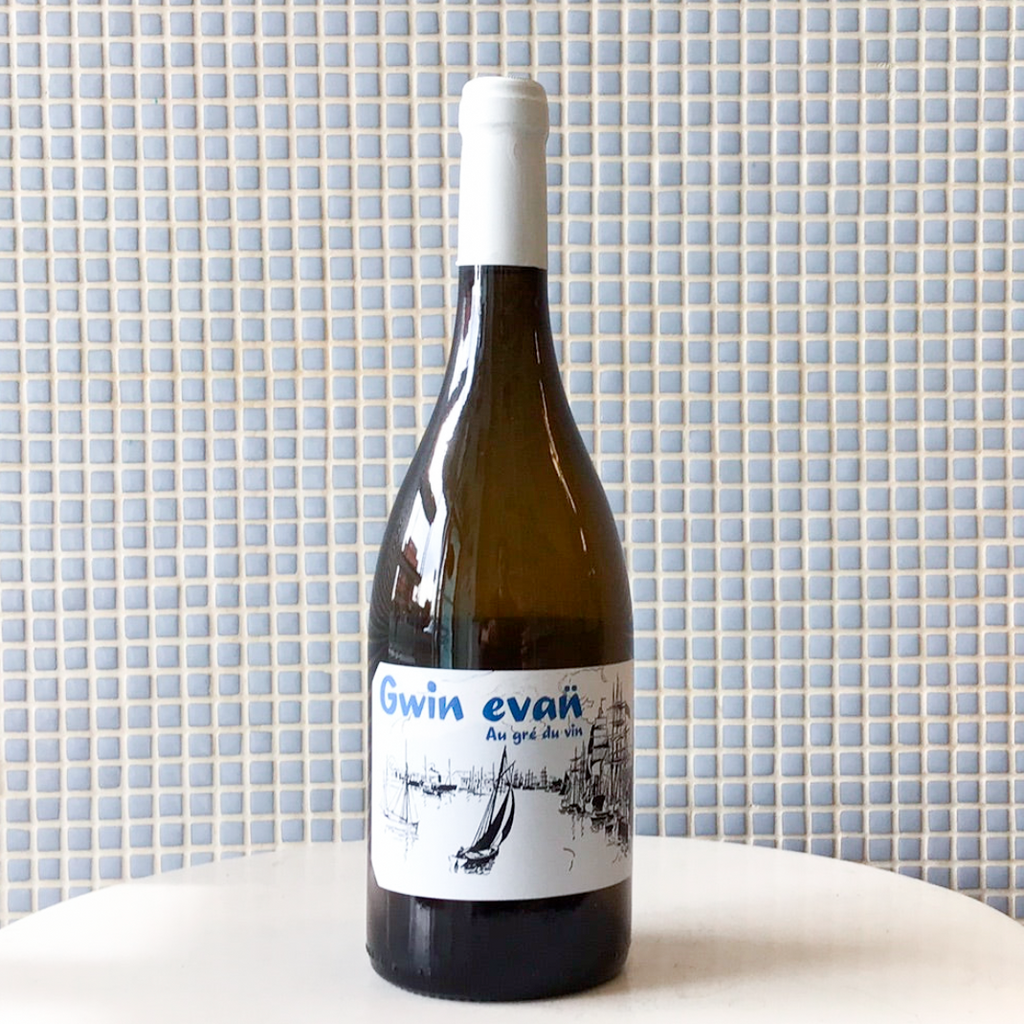 gwin evan au gre du vin white wine 2020