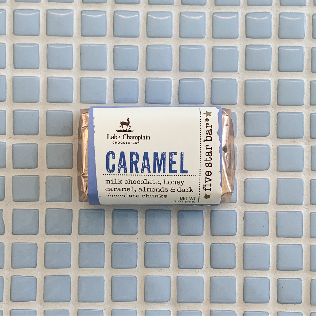 lake champlain five star bar caramel candy bar