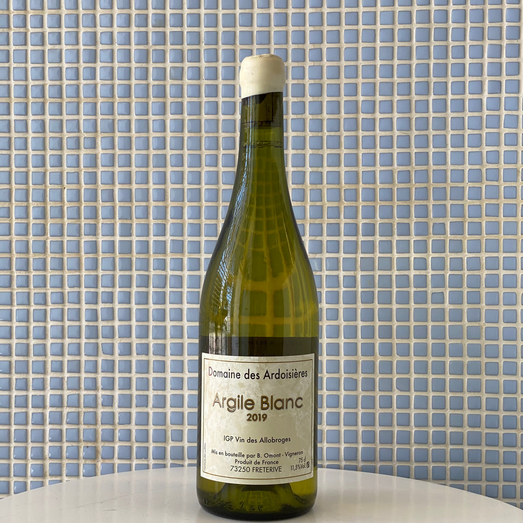 domaine des ardoisières argile blanc white wine 2019