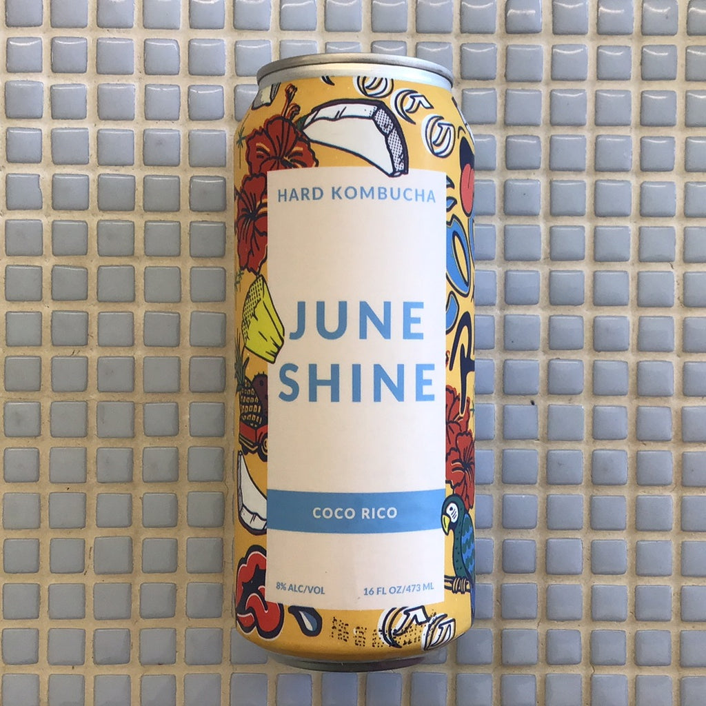 june shine coco rico hard kombucha 16oz
