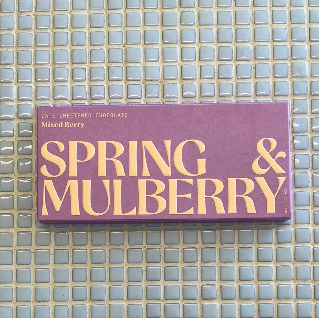 Spring and mulberry mixed Berry bar