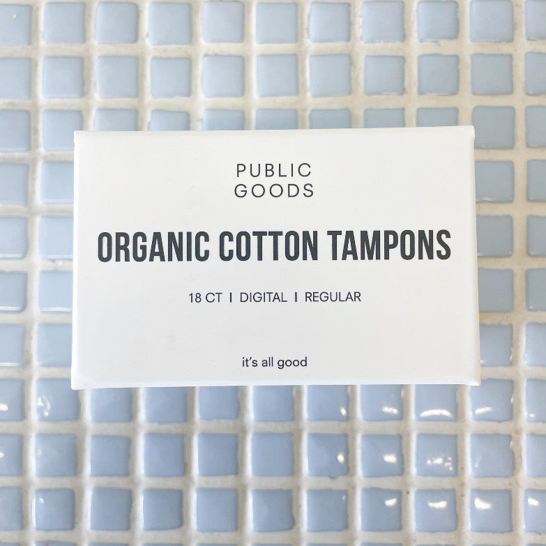 Public goods regular tampons