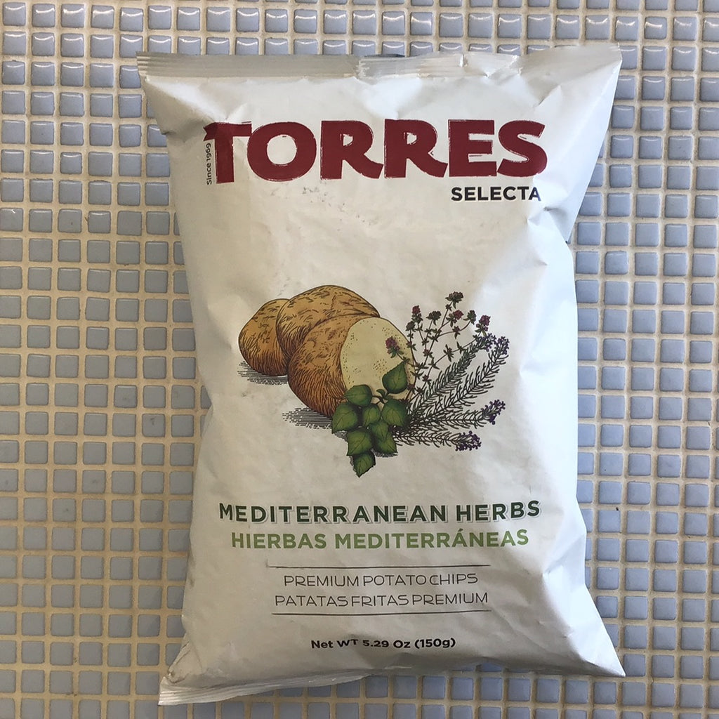 torres mediterranean herbs potato chips